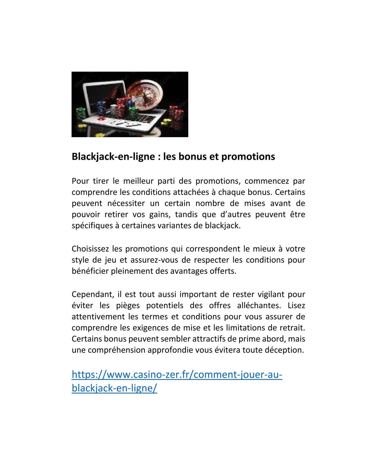 Conseils pour Éviter Les Pièges du Blackjack en Ligne